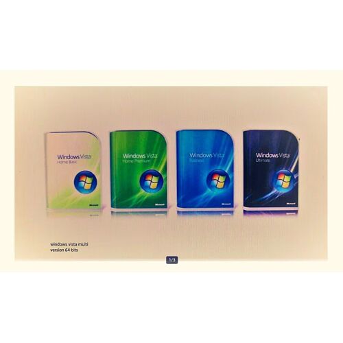 Clé Usb Boot Bootable Installation Windows Vista Multi Version ( Sans Clé D'Activation )