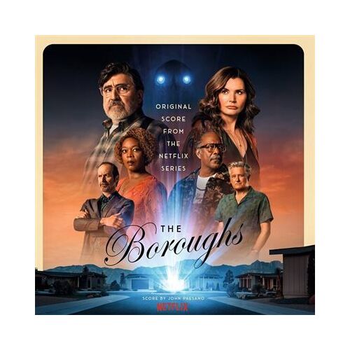Vinyle 33t Édition Limitée The Boroughs Original Score Music On Vinyl, Rouge Jaune Blanc Marbré