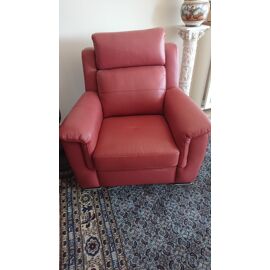 Fauteuil fixe cuir
