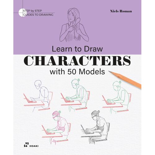Learn To Draw Characters With 50 Models