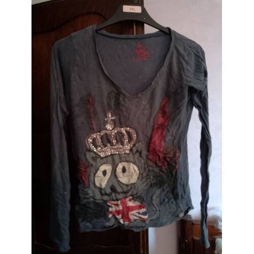 Pull Femme Bleu Marque Cache Cache