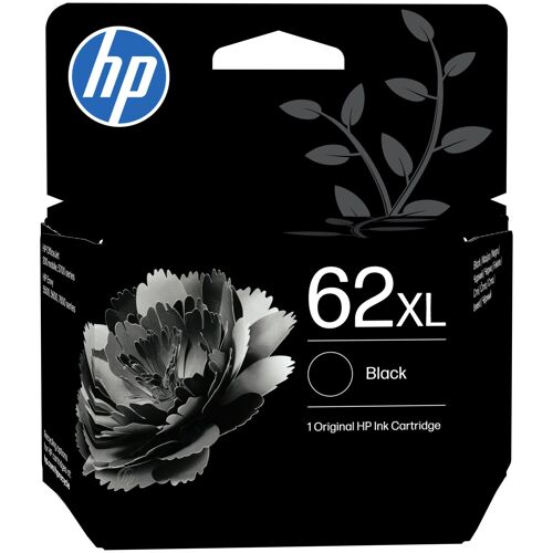HP 62 cartouche d'encre noire authentique
