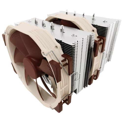 Noctua NH-D15 système de refroidissement d'ordinateur Processeur Refroidisseur 14 cm Beige, Marron, Acier