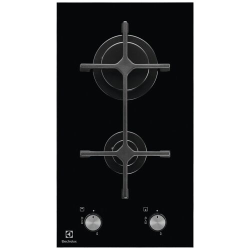 Electrolux EGC3322NVK Noir Intégré 29 cm Gaz 2 zones