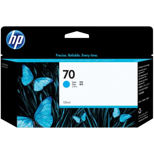 HP 70 cartouche d'encre DesignJet cyan, 130 ml