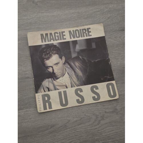 Vinyle 45 Tours Philippe Russo – Magie Noire / Mr. Gossen – 1986 Emi