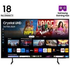Samsung DU7105 TV Crystal UHD 55" 2024, 4K, Smart TV