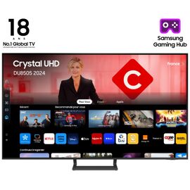 Samsung DU8505 TV Crystal UHD 75" 2024, 4K, Smart TV