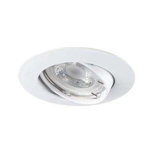 Support Spot Rond Orientable 88mm - Blanc - Spots - Métal - Led