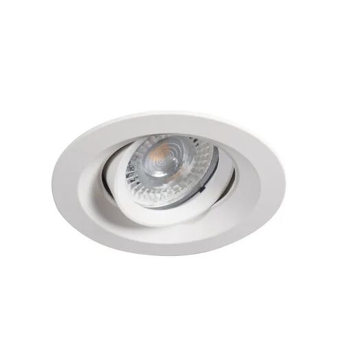 Anneau Décoratif Spot Encastré - Aluminium Blanc Mat - 99mm - Kanlux Colie Kl-26740