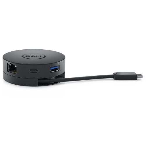 DELL Mobile Adapter DA300 Avec fil USB 3.2 Gen 2 (3.1 Gen 2) Type-C Noir