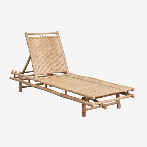 Pack De 2 Chaises Longues En Bambou Gossy Bambou