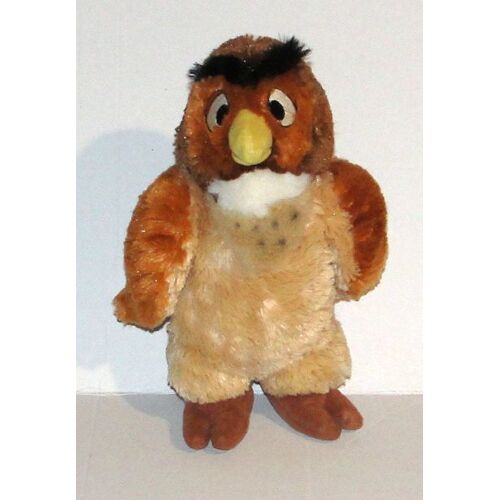 peluche maitre hibou de winnie l'ourson disney doudou rapace 24 cm