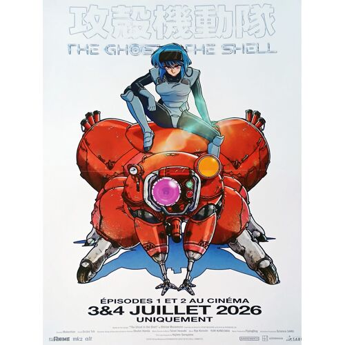 The Ghost In The Shell (Épisodes 1 & 2) - Véritable Affiche De Cinéma Pliée - Format 40x60 Cm - De Moko-Chan - Animation - 2026