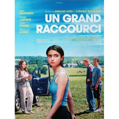 Un Grand Raccourci - Véritable Affiche De Cinéma Pliée - Format 40x60 Cm - De Armand Foëx, Clément Devilliers Avec Sara Montpetit, Louise Labeque, François Le Bris - 2026