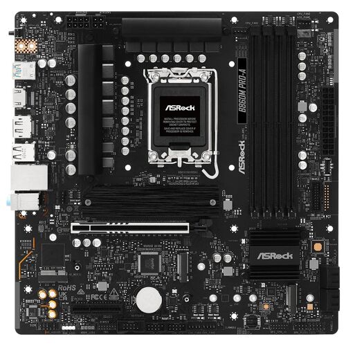 Asrock B860M Pro-A Intel B860 LGA 1851 (Socket V1) micro ATX
