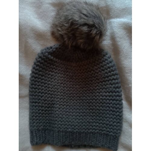 Bonnet Hiver Gris Femme