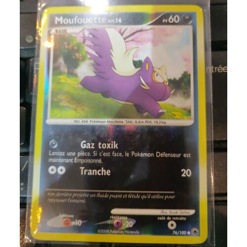 Pokémon Moufouette 76 / 100 Reverse Aube Majestueuse