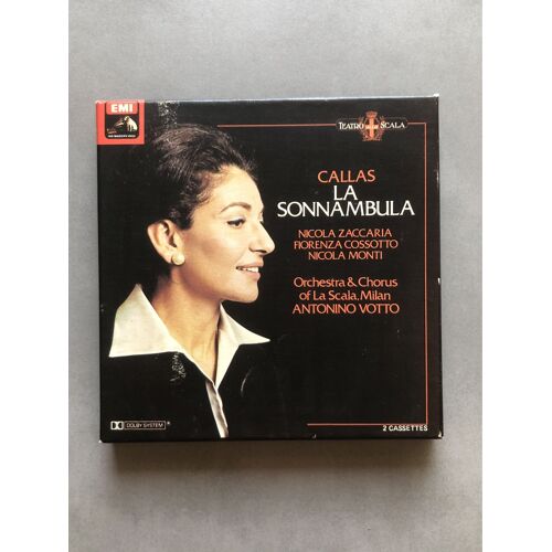 Maria Callas La Sonnambula Bellini Coffret 2 K7