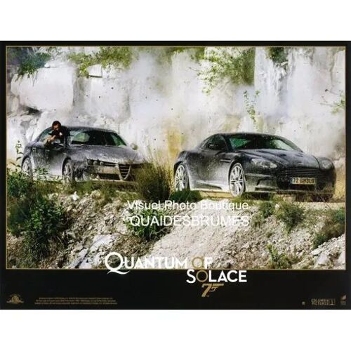 Quantum Of Solace (James Bond 007 Quantum) : Photo D'Exploitation Cinématographique - Format 21x27.5 Cm - De Marc Forster Avec Daniel Craig, Olga Kurylenko, Mathieu Amalric, Judi Dench - 2008
