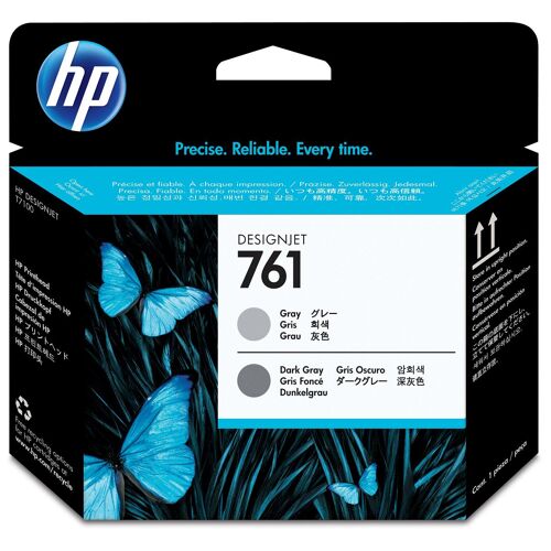 HP 761 tête d'impression Designjet gris/gris foncé