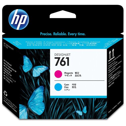 HP 761 tête d'impression Designjet magenta/cyan