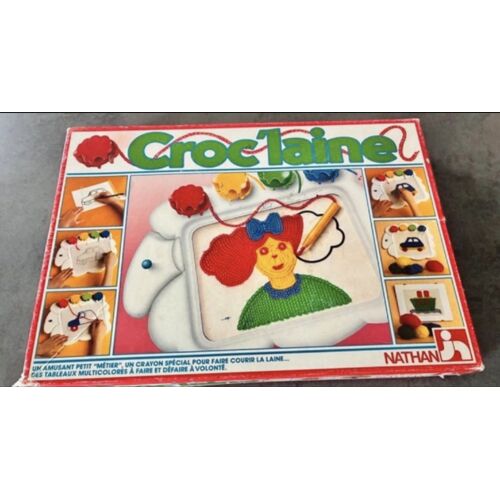 Croc’Laine Jeu Vintage Nathan 