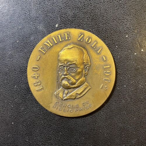 Médaille Émile Zola