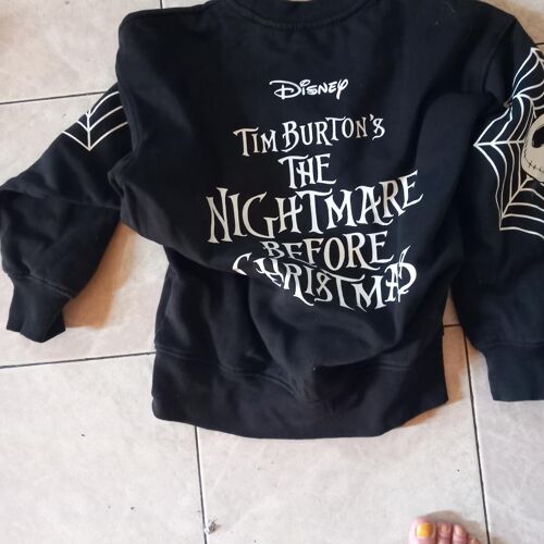 Stweat Shirt Jack Squeletum Taille 9 10 Ans