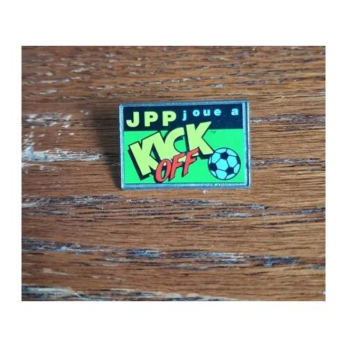 Pin'S Jpp Joue A Kick Off