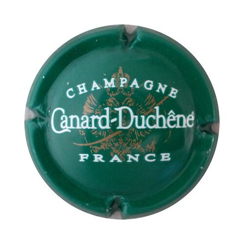 Capsule Canard Duchene. Série 18 - Nom Horizontal, Grand France. Vert