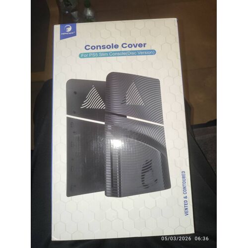 Console Cover pour PS5 Slim Disc Version Noir