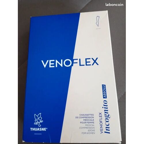 Chaussettes De Contention 2, Venoflex Incognito Absolu, Taille 3l, Neufs Dans Leur Boîte Avec Prix.