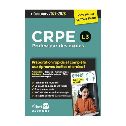 Crpe 2027-2028 - L3 - 100 % Efficace