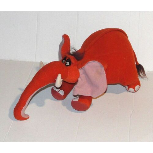 peluche tantor l'éléphant tarzan disney mattel vintage arcotoy