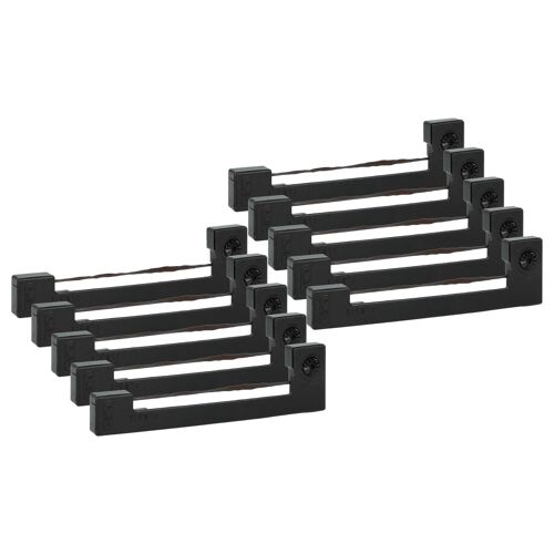 vhbw 10x Ruban encreur compatible avec Epson M 195, MP 150 K, MP 130, P-40 | pour MX 160 imprimante matricielle ou de reçus - violet