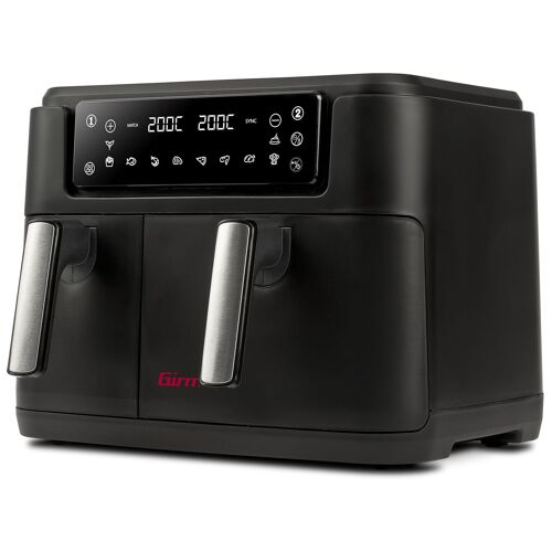 Girmi FG26 Double 9 L Autonome 2400 W Friteuse d'air chaud Noir