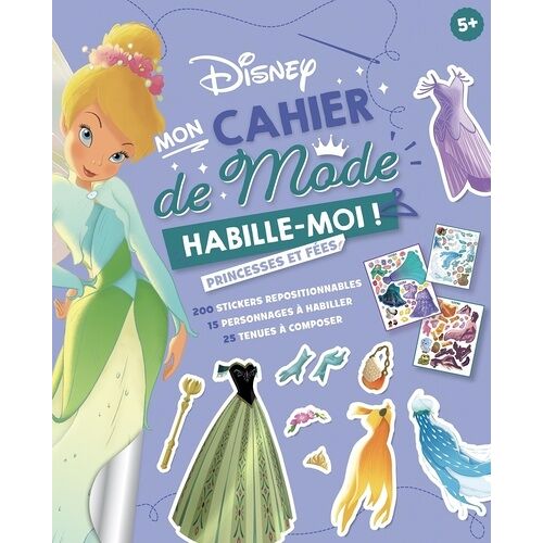 Mon Cahier De Mode Disney - Princesses Et Fées