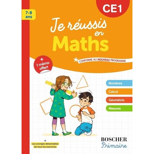 Je Réussis En Maths Ce1