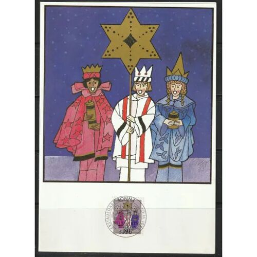 Allemagne Document Philatélique "Les Contes Des Frères Grimm, Noël, Les Rois Mages " 1er Jour D'emission Le 10/11/1983 À Bonn Timbre N° 1028