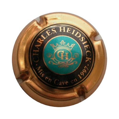 Capsule Charles Heidsieck. Ch Au Centre,Centre Bleu Clair