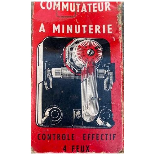 Commutateur À Minuterie Controle Effectif 4 Feux S.E.V