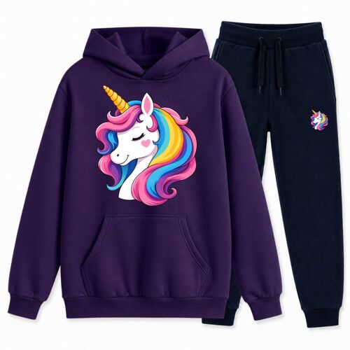 Jogging Survetement Enfant Fille Licorne News (Npz)