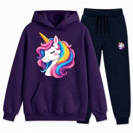 Jogging Survetement Enfant Fille Licorne News (Npz)