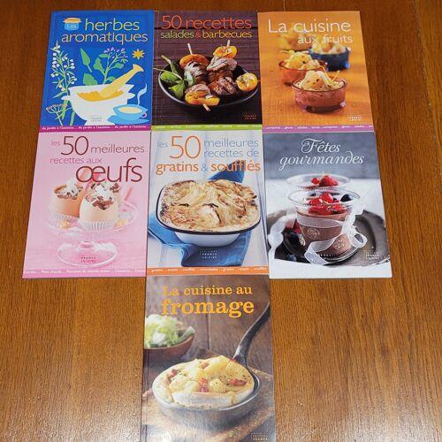 Lot De 7 Livrets Cuisine