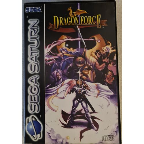 Jeu 💿 Dragon Force 💯 Sega Saturn Pal 🇫🇷 x 🇩🇪 x 🇳🇱 x 🇮🇹 x 🇪🇦 x 🇬🇧..