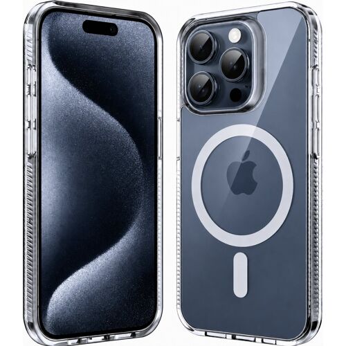 Coque de Protection Transparente Compatible Magsafe Pour iPhone 15 Pro Max Little Boutik©