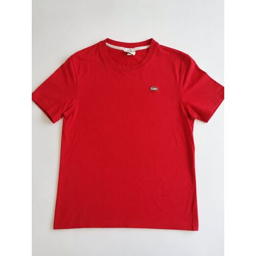 T-Shirt Lacoste L!Ve Unisexe Rouge ? Très Bon État
