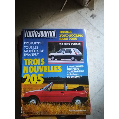 Auto Journal 9 De 1985 Alfa 75opel Corsa,Ford Scorpio 2.0i Gl,Saab 9000 Turbo 16,Fso Polonez 1500,Polski Fiat 125 Px Bk,Lada 2107,Skoda Rapid 130r,Zastava Yugo 55l,Chausson Acapulco 33,Corse