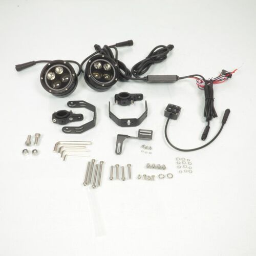 Feu Additionnel À Led Éclairage Longue Portée Pour Moto 12v 80w Ecobene R40